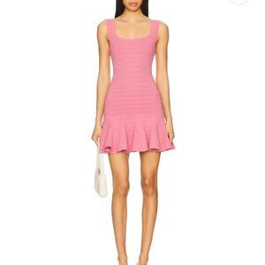 Loveshack Fancy Maryanne dress in sunset pink. New with tags! Size small